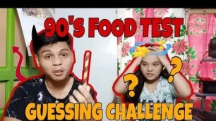 'VLOG #7 | BATANG 90\'s Food Test Guessing Challenge (with prank at the end)