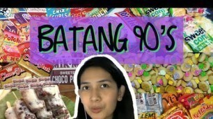 'USAPANG BATANG 90\'s PART 1: Filipino Sweets & Snacks'