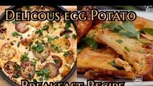 'Easy Egg Potato Breakfast Recipe|Good Mood Food 