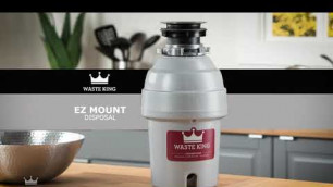 'Waste King Legend Series 3 4 HP Continuous Feed Garbage Disposal with Power Cord   L 3200'