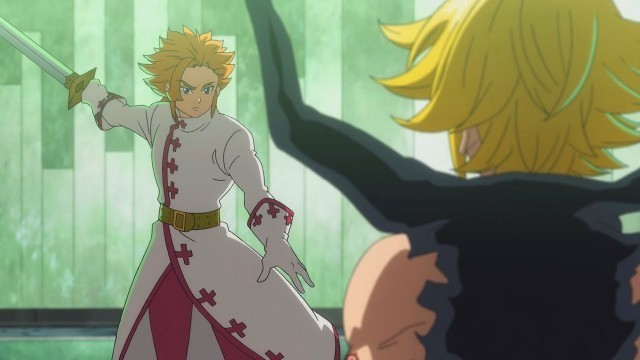 'Arthur Vs Meliodas & Zeldris (English Dub) | Seven Deadly Sins Season 3'