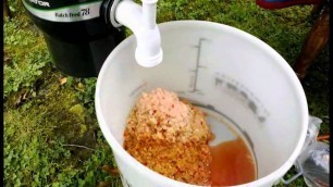 'Using an InSinkErator Waste Disposer for Apple Scratting 2013'