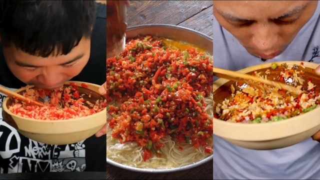 'ASMR Mukbang Chinese Spicy Food Challenges 