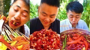 'Spicy Foods Challenge | Chinese Foods Mukbang | TikTok Funny Videos | Super Spicy Foods'