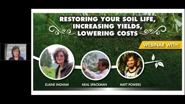 'Elaine Ingham  Restoring Soil Biology, Increasing Yields and Reducing Costs'