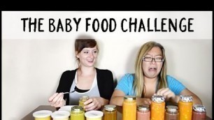 'The Baby Food Challenge!'