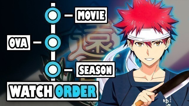 'How To Watch Food Wars in The Right Order!'