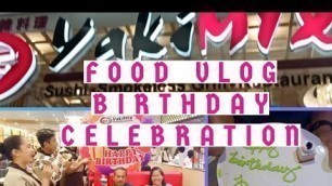 'FOOD VLOG (YAKIMIX RESTAURANT)@ SM STA.ROSA LAGUNA'