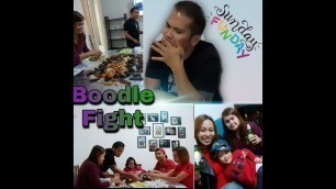 'Pinoy Boodle Fight / Good food, Good Mood and Crazy friends.. #Vlog#3'