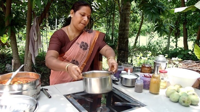 '#FOODVLOG  || manga thayir sambar || AMMA SAMAYAL || VILLAGE FOOD CHANNEL'