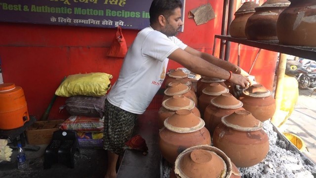 'Indian Most Awarded Handi Mutton | Best Handi Mutton | Indian Street Food'