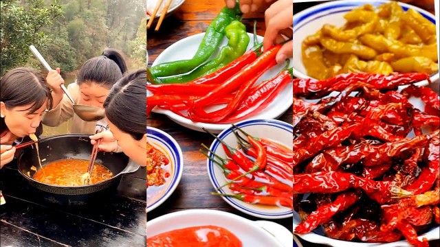 'Eating Show Spicy Food Challenge - Spicy Food Compilation  ^^'