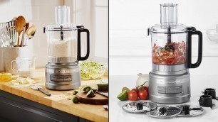 'How To Use Metal Grinder Attachment and 9 Cup Blender Food Processor'