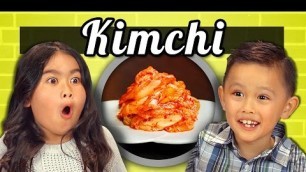 'KIDS vs. FOOD #13 - KIMCHI'