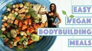 'VEGAN BIKINI PREP DIARIES | EASY VEGAN BODYBUILDING MEALS | EP.3'