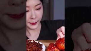 'chinese eating food challenge  - china food eating video - spicy food'