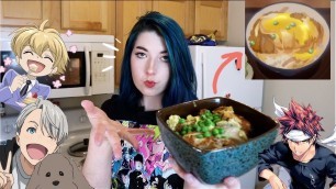 'COOKING ANIME FOOD IN REAL LIFE'