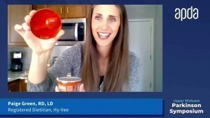 'Session 3: Good Mood Food: Eating Well with PD with Paige Green, RD – APDA Upper Midwest Symposium'