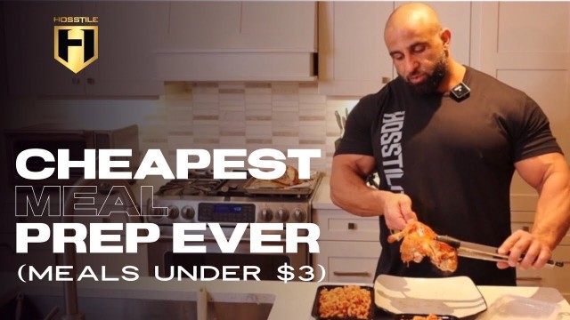 'CHEAPEST MEAL PREP EVER (meals under $3CDN) | Fouad Abiad'