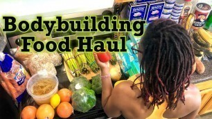 'Female Natural Bodybuilding | Meal Prep Food Haul'