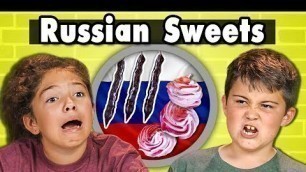 'KIDS EAT RUSSIAN SWEETS | Kids Vs. Food'
