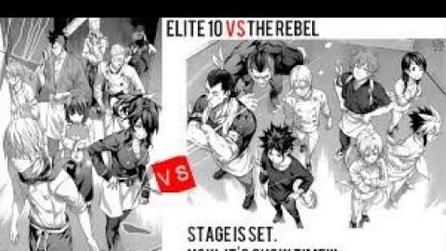 'Shokugeki no Soma Elite 10 vs Rebels Highlight teaser'