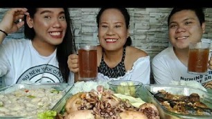 'MUKBANG|FILIPINO FOOD/RELYENONG PUSIT,GATA LANGKA,SARYADONG TAMBAKOL,MANGA |COLLAB W/@Momshie Ruby'