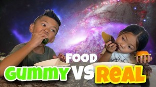 'Advance to Chance! “Gummies vs Real food challenge”'