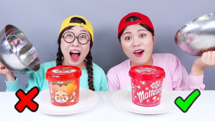 'REAL FOOD VS FAKE GUMMY CHOCOLATE FOOD CHALLENGE DONA'