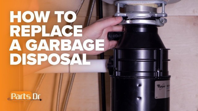 'How to replace a Whirlpool/Kitchen Aid garbage disposal'