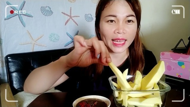 'MANGA AT BAGOONG / Pinoy Mukbang'