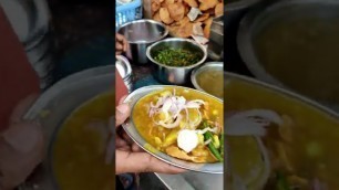 'Khasta Kachori with Sabzi Rs.15 | Indian Street Food | Khanpur | Delhi Street food #Shorts'