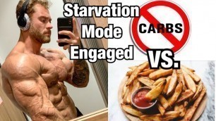 'CONTEST PREP DIET FULL DAY OF EATING x2 | High Carb Day AND Low Carb Day'
