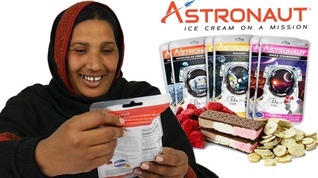 'Tribal Women Try Space Food for the First Time'