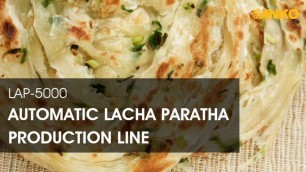 'ANKO Lacha Paratha & Green Scallion Pie Production Line'