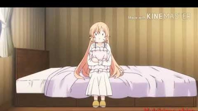 'Isshiki senpai scared Nakiri erina at dorm'