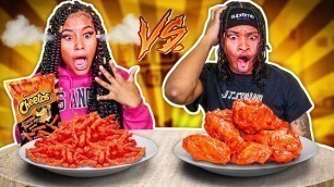 'SPICY VS EXTREME SPICY FOOD CHALLENGE!'