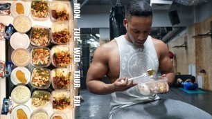 'MEAL PREP w/ Doctor Mike Diamonds | Bodybuilding Shredding Diet Meal Plan | Student Shredding ep. 03'