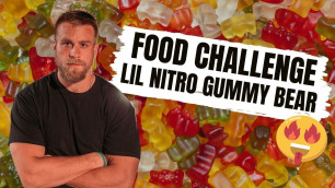 'Food Challenge | Lil Nitro World\'s Hottest Gummy Bear | Banana Bros'