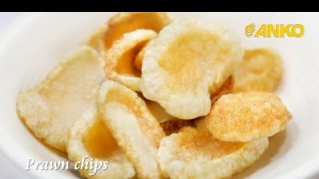'How To Make Prawn chips By Anko Food Machine'