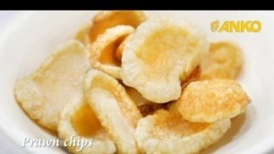 'How To Make Prawn chips By Anko Food Machine'