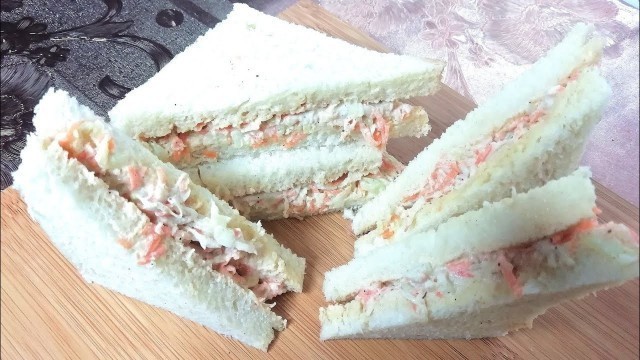 'Easy sandwich recipe || সহজ স্যান্ডউইচ রেসিপি || made by khadija rakhy'