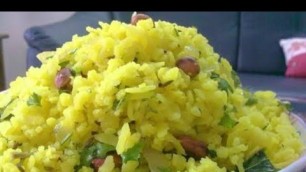 'Famous indore poha .#made by dad#good food is a good mood. 