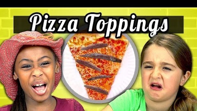 'KIDS vs. FOOD #5 - PIZZA TOPPINGS'