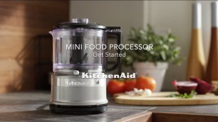 'How to use KitchenAid® 3.5 Cup Mini Food Chopper'