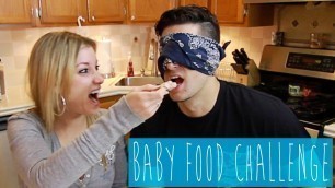 'BABY FOOD CHALLENGE PRANK FAIL'