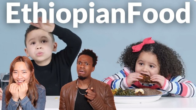 'American Kids Try Ethiopian Food | Reaction Video + Learn Swahili | Swahilitotheworld'