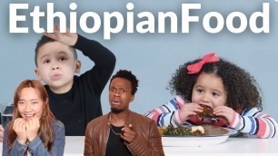 'American Kids Try Ethiopian Food | Reaction Video + Learn Swahili | Swahilitotheworld'