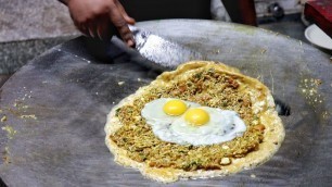 'Most Hygienic 3 Layer Omelette Dishes | Egg Street Food | Indian Street Food'