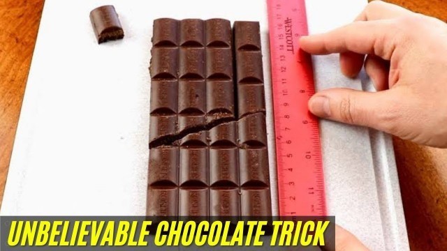 'Unbelievable Chocolate Trick 